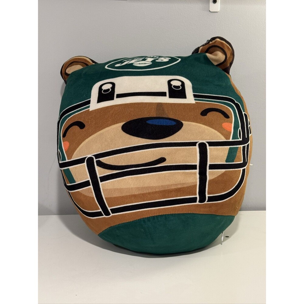 Pegasus Sports New York Jets Bear Pillow 16 inch NFL Football Plush